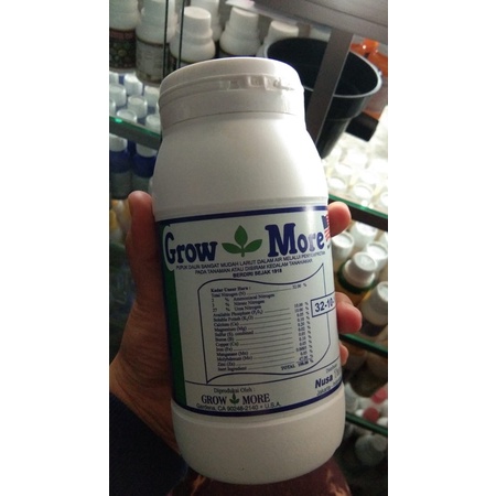 Pupuk GrowMore Daun 321010 Pupuk NPK Growmore untuk pertumbuhan Vegetatif 454 gr