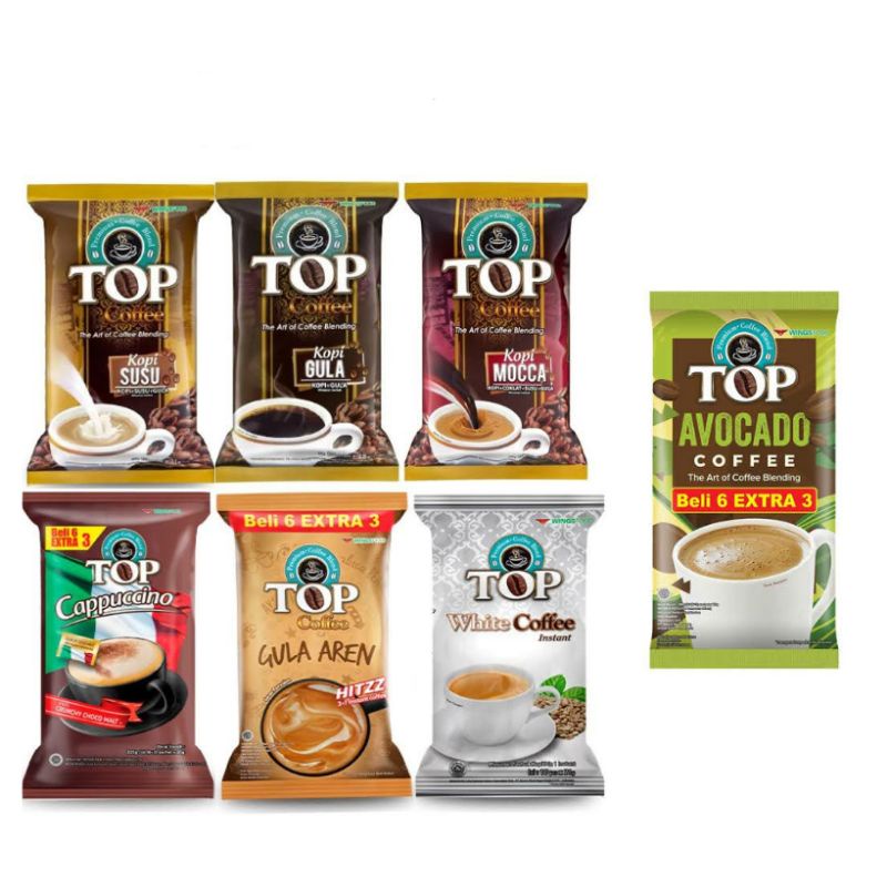 

TOP Coffee BARISTA Kopi / Kopi Susu / white coffee / gula aren / toraja / cappucino / avocado coffee