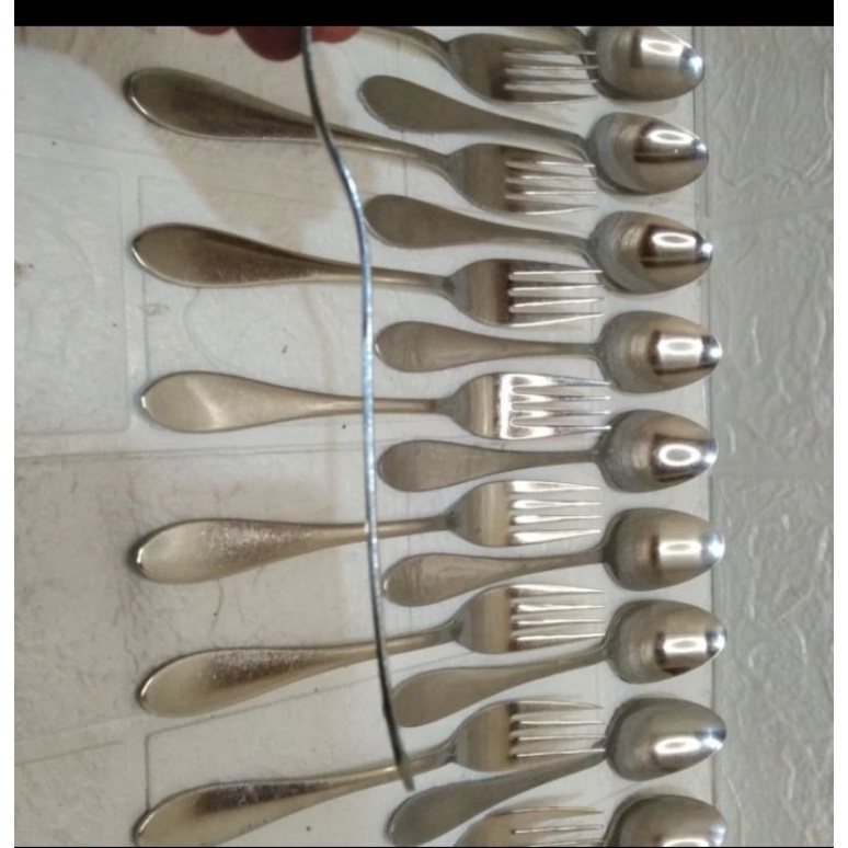 bima stainless sendok garpu makan sedang