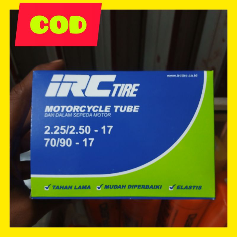 ORIGINAL 1000 % Tube Tire Ban Dalam IRC 225 250 17  IRC 70 90 ring 17 SUPRA GRAND SUPRA X 125 KARISM