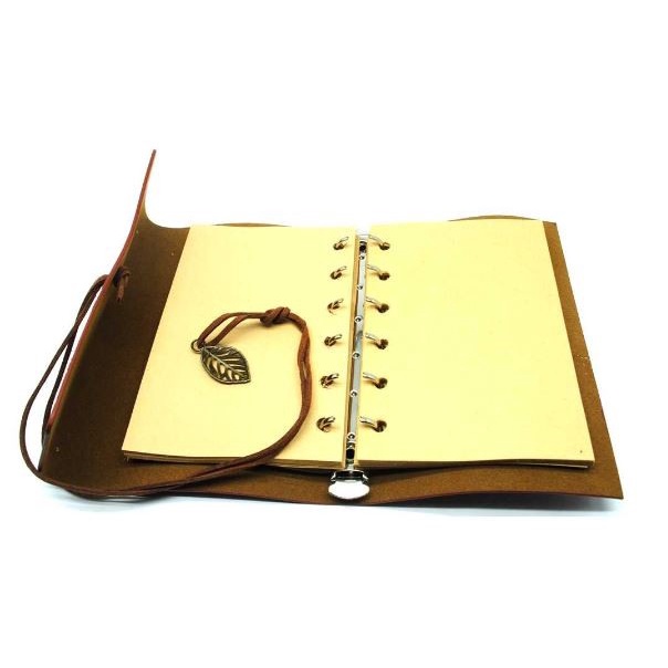 Journal Book Leather Cover - Buku Jurnal Kulit