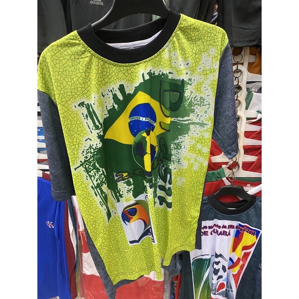 Kaos atasan world cup piala dunia suporter size L