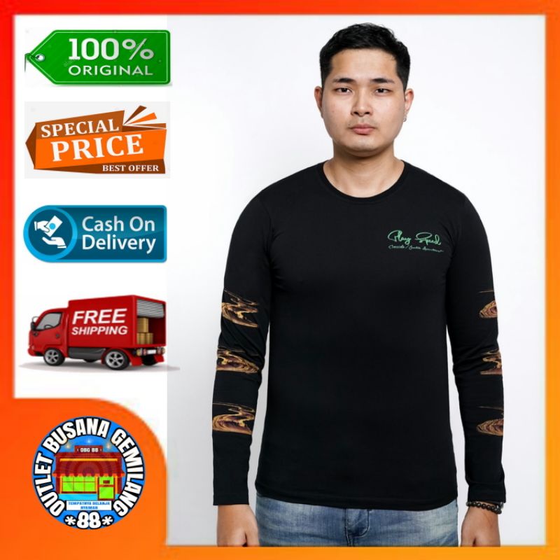 Cressida original Kaos cowok Kaos branded pria CRESSIDA Kaos pria lengan panjang CRESSIDA Ttbal.cb08