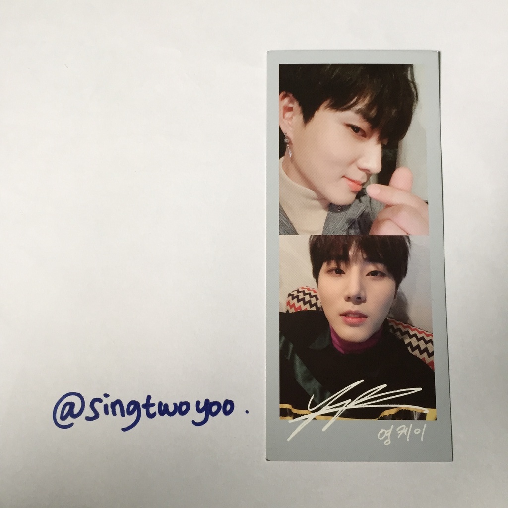 DAY6 PHOTOCARD OFFICIAL (ALBUM MOONRISE; REMEMBER US; SHOOT ME YOUTH) (SUNGJIN, YOUNG K, WONPIL, JAE