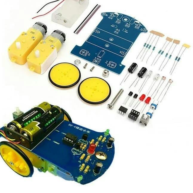 Kit DIY Robot Line / robot line follower line tracer Analog