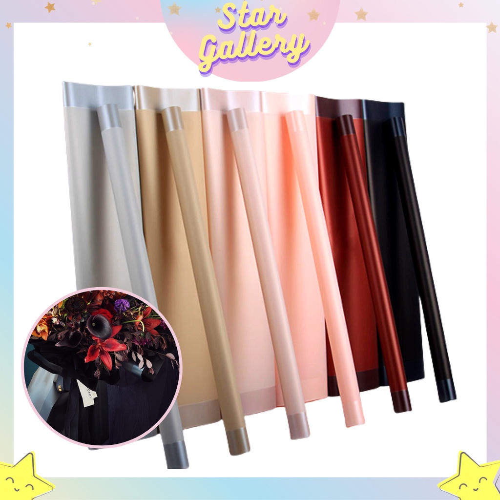 

Kertas Buket Bunga Motif Line Big Color Waterproof / Kertas Kado Bahan Tebal KB27