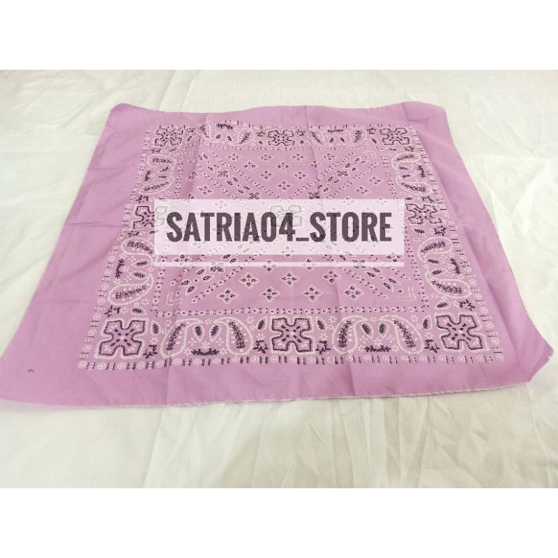 slayer motif bandana SCRAFt syal masker kain ikat kepala ikat leher ikat rambut