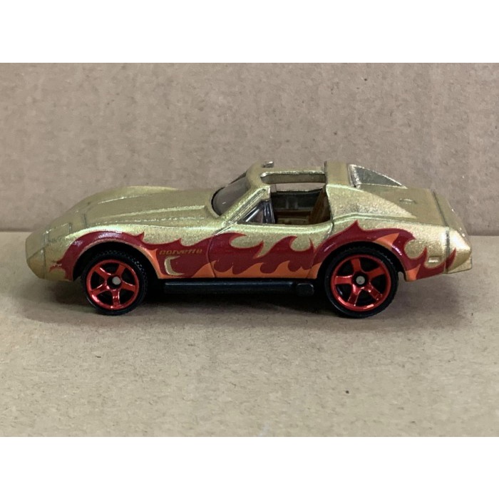 Matchbox Chevrolet Corvette T-Top Gold Loose Pack