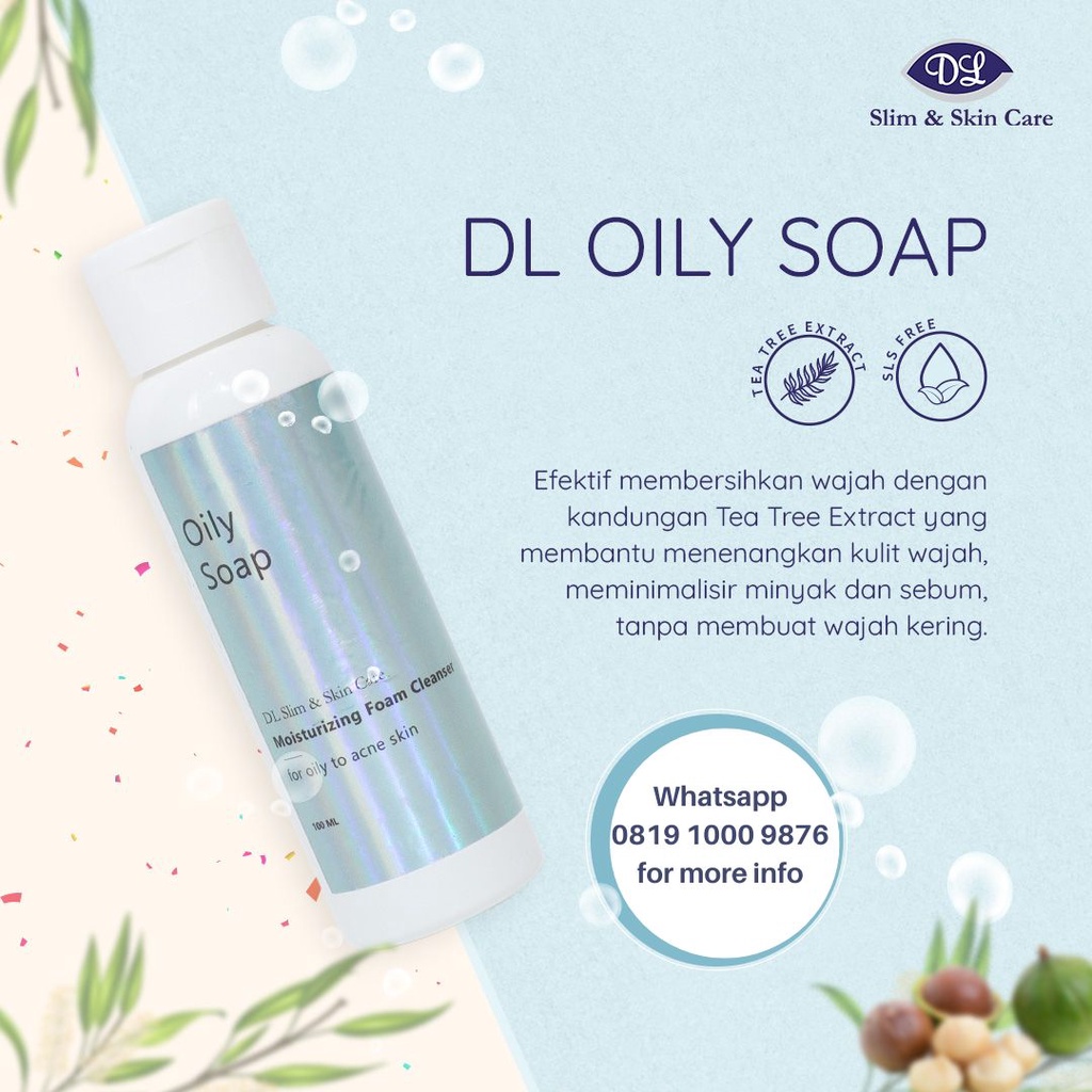DL Slim & Skin Care Oily Soap 100ML