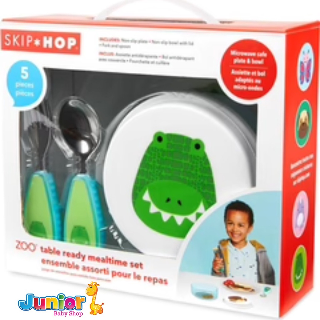 Skiphop ZOO Table Ready Mealtime Set