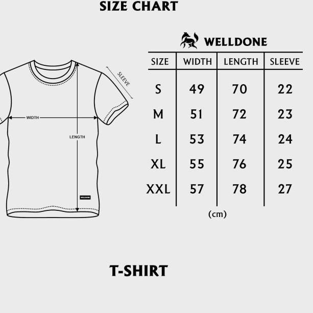 Welldone T-Shirt - Poseidon Black - S