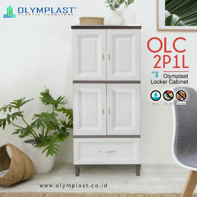 

LEMARI PLASTIK DENGAN LACI OLYMPLAST OLC 2P1L MURAH ! stock ready