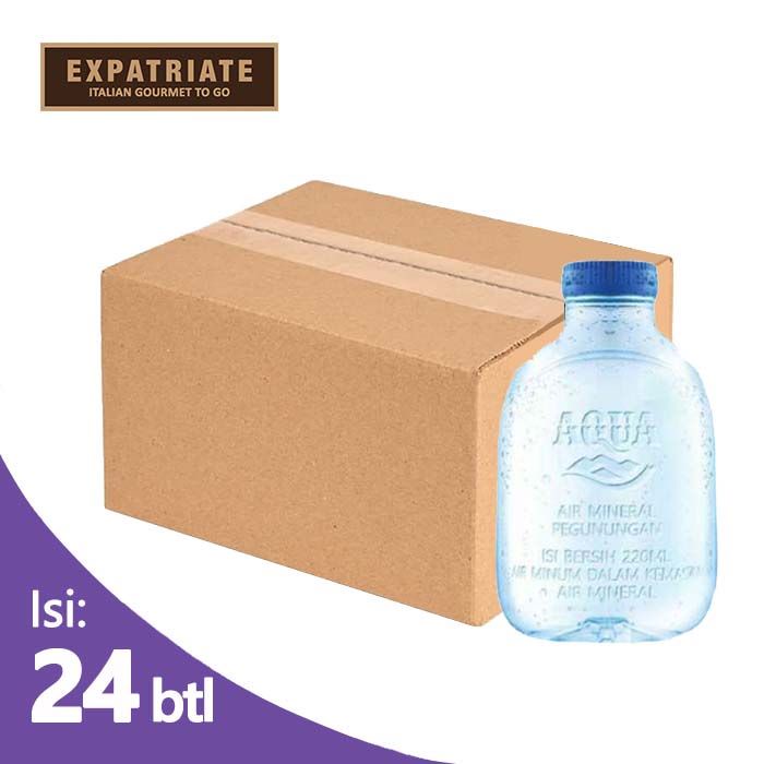 

AQUA Air Mineral Cube Botol 220ml (24pcs)