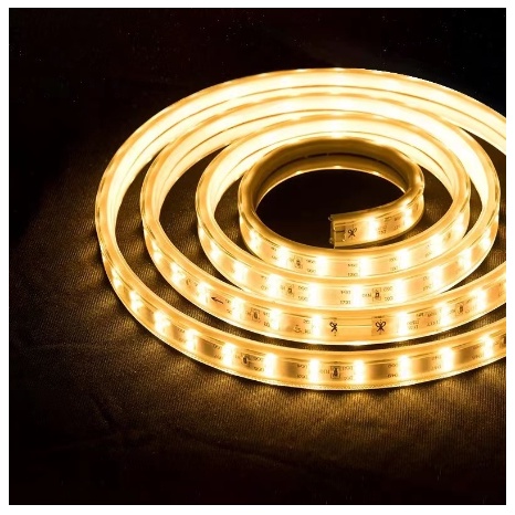 [ Pplus ] Lampu Led Strip Ac 220v Lampu Warna Warni Selang Meteran