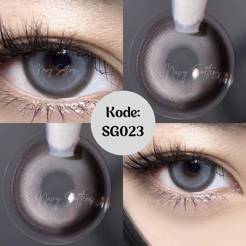 SG023 / Softlens Grey / Softlens Natural / Softlens Free Case + air 60ml