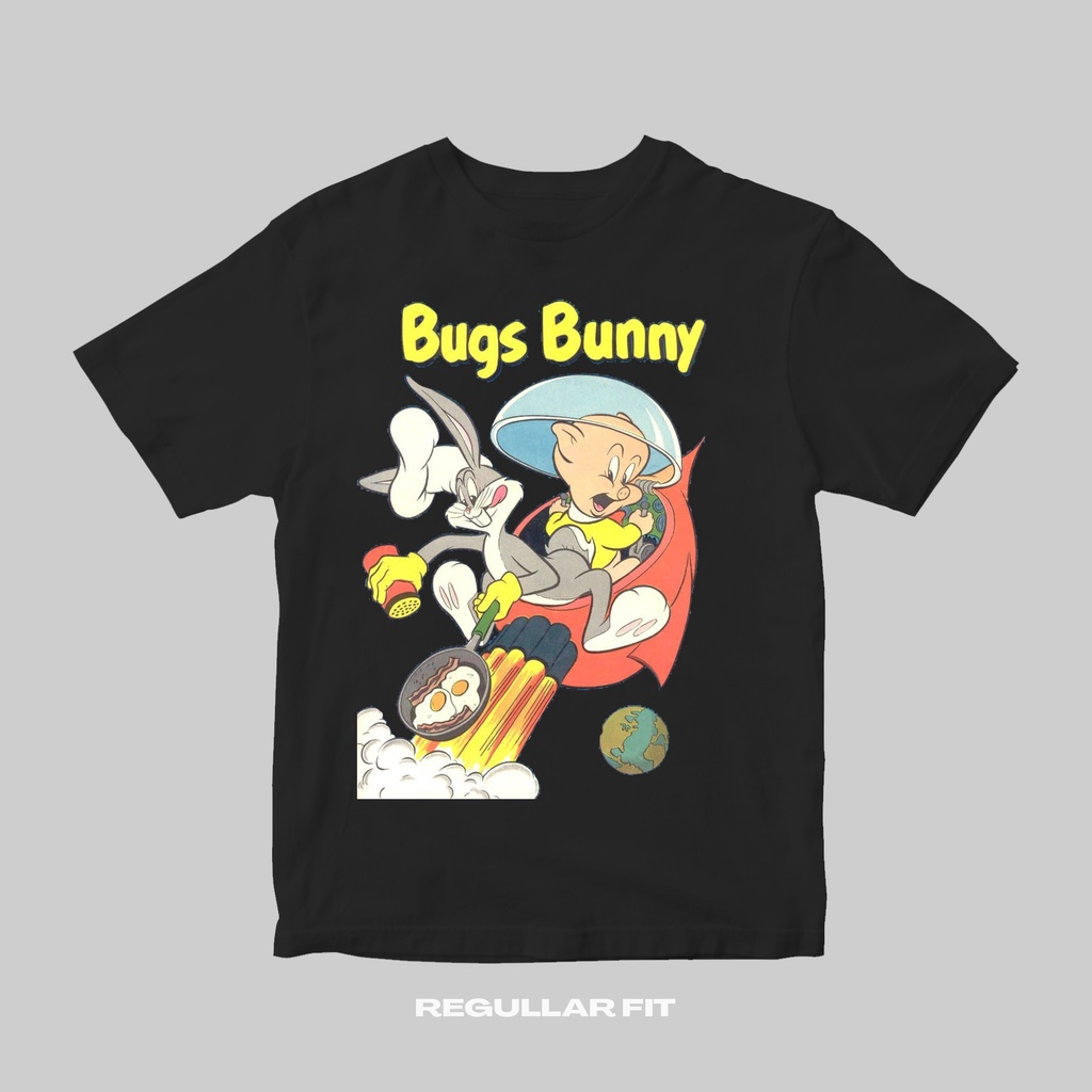 Kaos Bugs Bunny Vintage Tee T-shirt