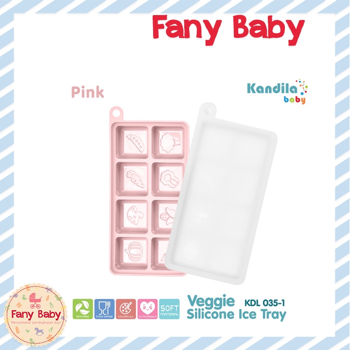 KANDILA BABY VEGGIE SILICONE ICE TRAY / KDL035-1