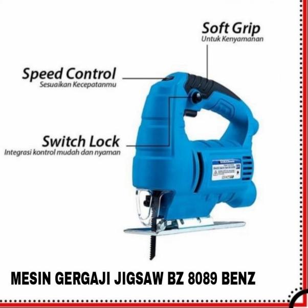 Mesin Jigsaw Gergaji Listrik Potong Kayu Triplek Jig Saw Benz