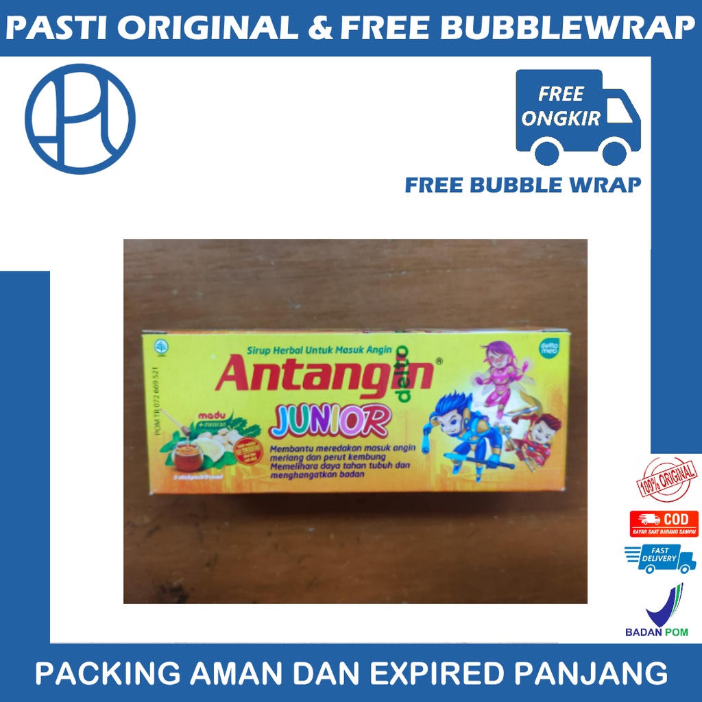 ANTANGIN CAIR ANAK ISI 5 SASET PER BOX MASUK ANGIN ANAK MUAL FLU