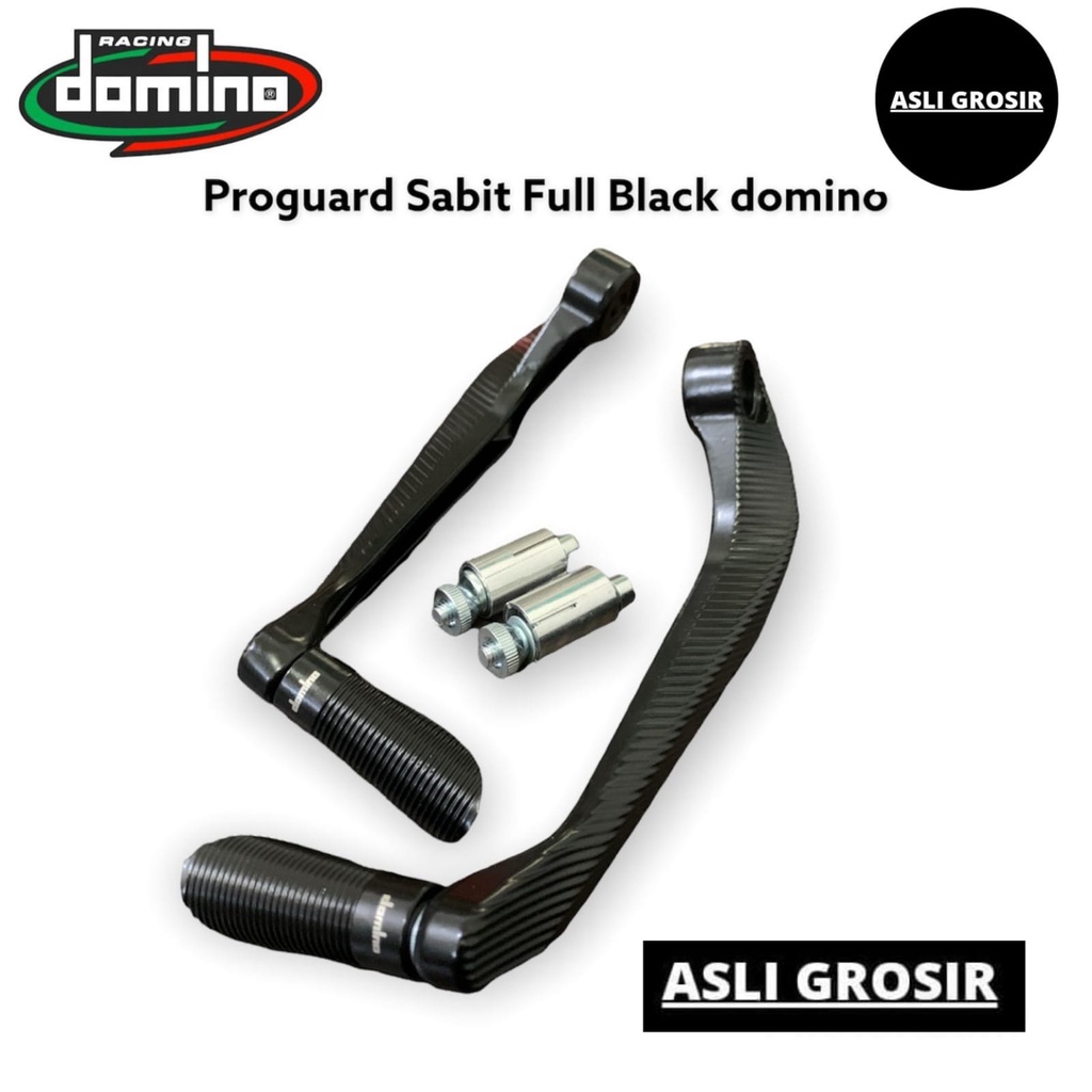 PROGUARD domino Black Pelindung Stang Proguard Handguard Jalu Stang Full CNC Domino