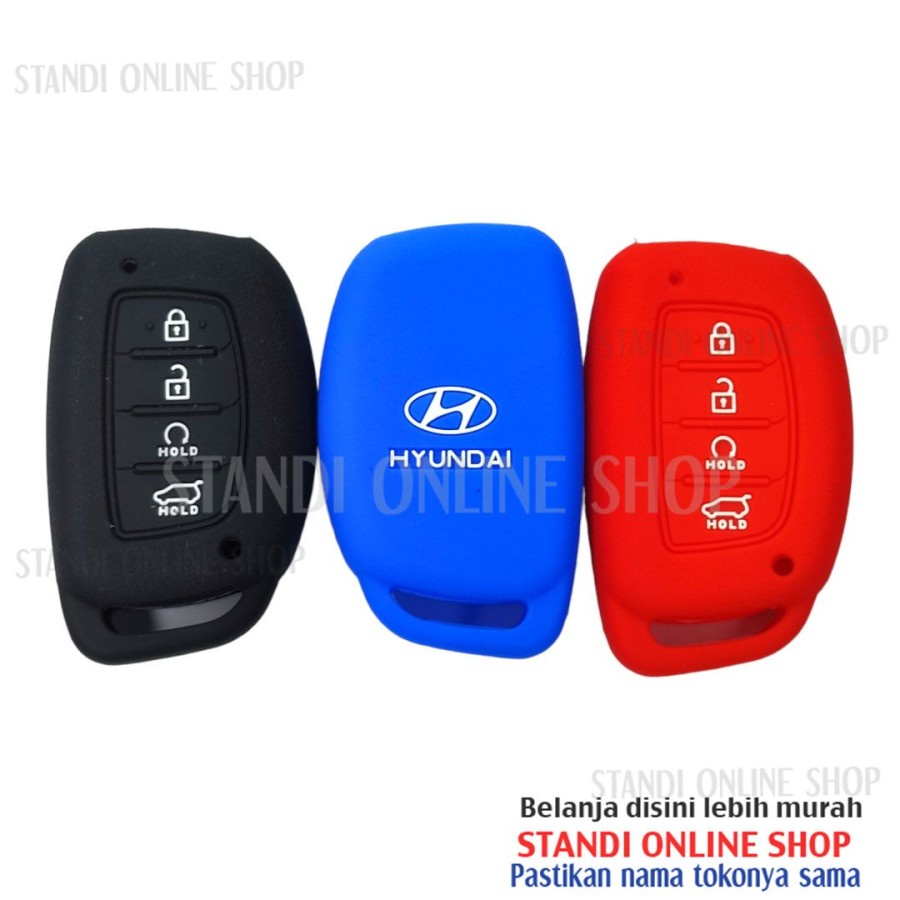 Sarung Kunci Silikon Remote Cover Smartkey Hyundai Creta Stargazer