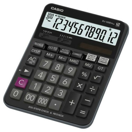 Kalkulator Casio DJ 120 D Plus CHECK CORRECT