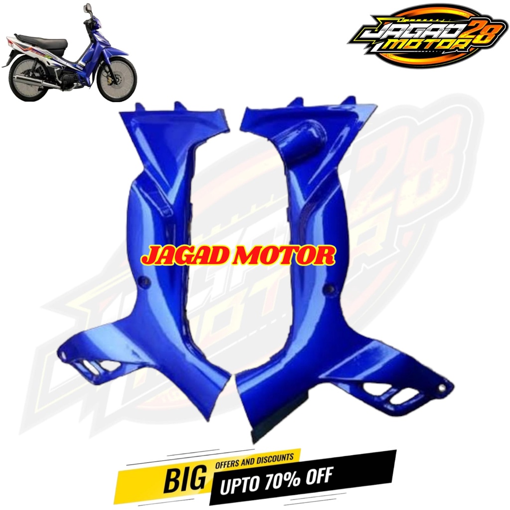 Sayap Dalam Yamaha Vega R Lama Biru / Cover Sayap Dalam Vega R Lama Biru / Legshield Dalam Vega R Lama Biru