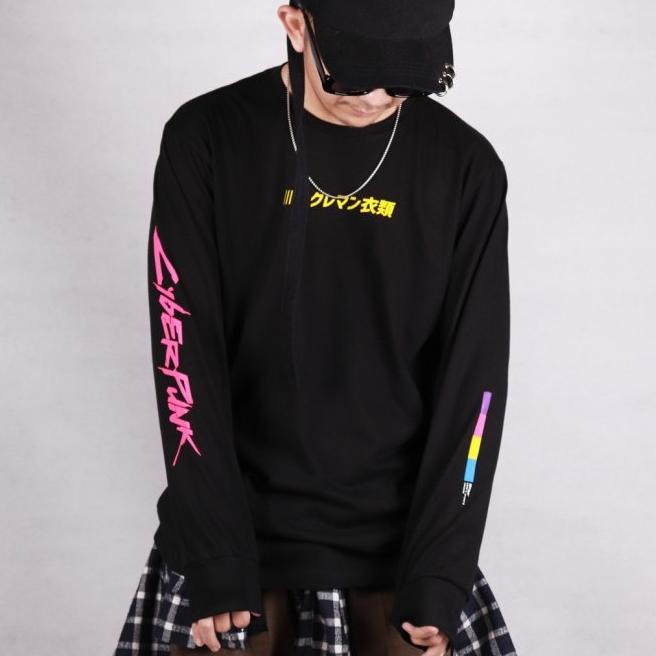 KREMLIN Long sleeve kaos lengan panjang - Kazuo - Black - M