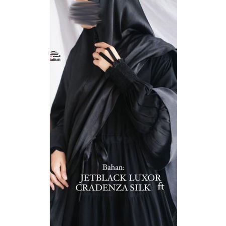 Gamis Aswad by Abaya Malikah