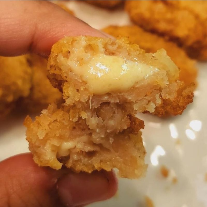 

cheesy nugget ayam kampung udang