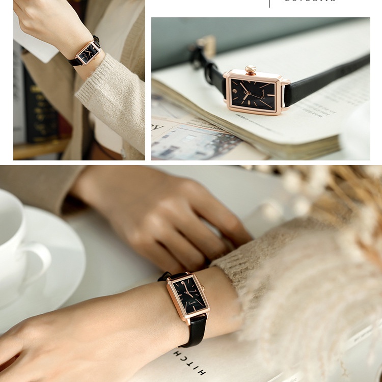 Jam tangan wanita EAVANLIN RETRO 2023