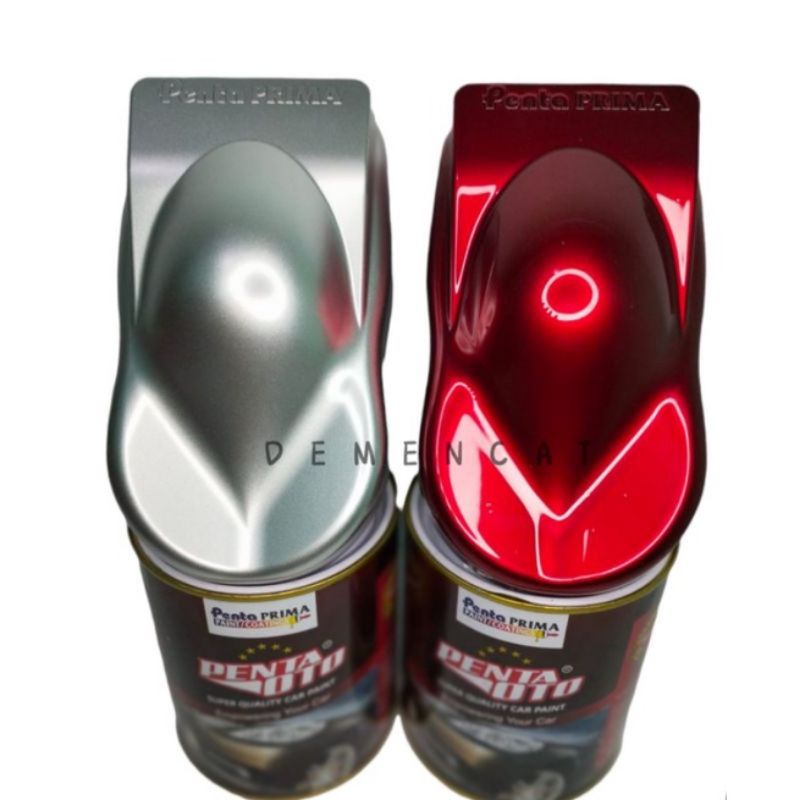 cat Candytone PU red / cat candy red / cat silver pu / paket cat silver+candy red / paket cat candu 