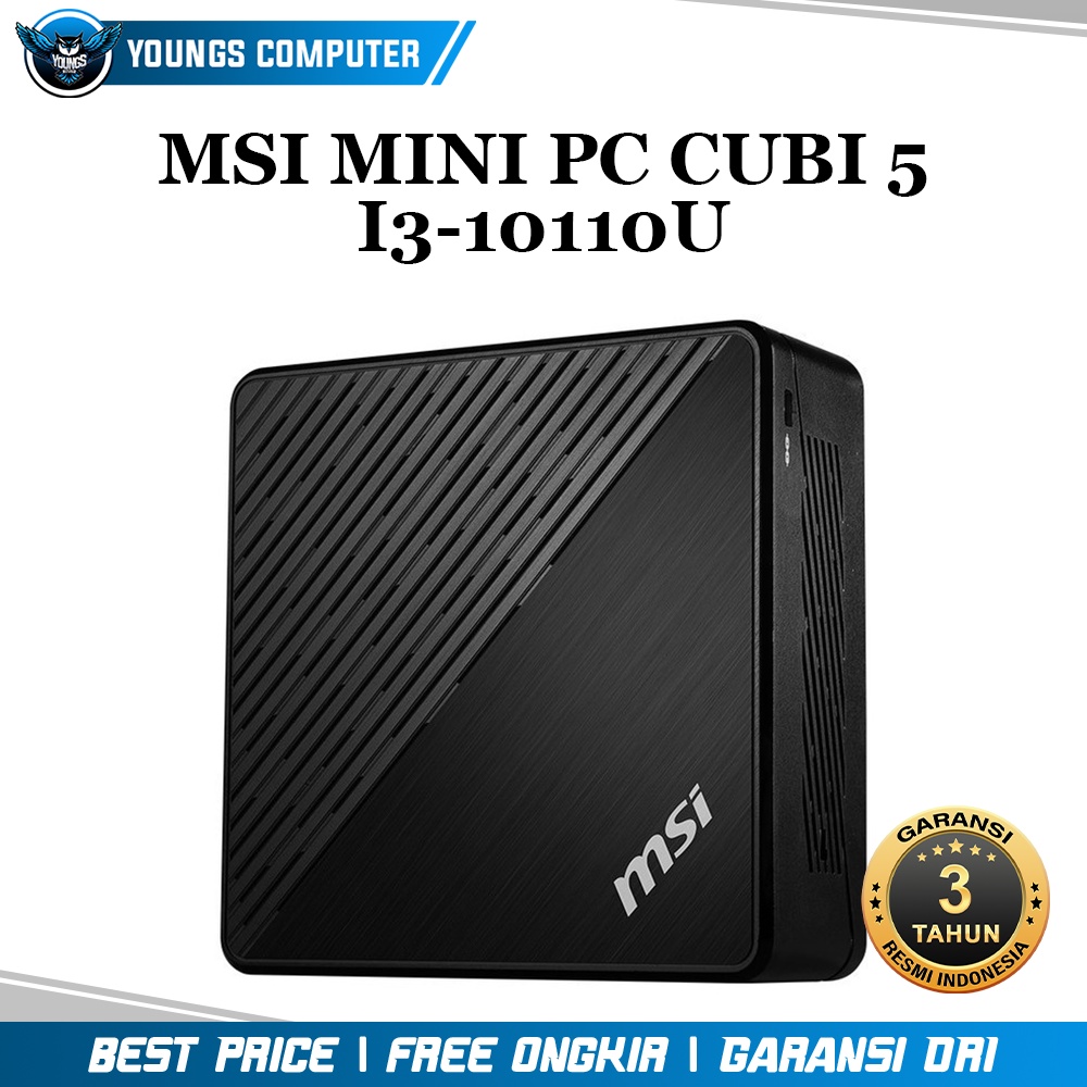 MSI MINI PC CUBI 5 - I3-10110U BARBONE BLACK