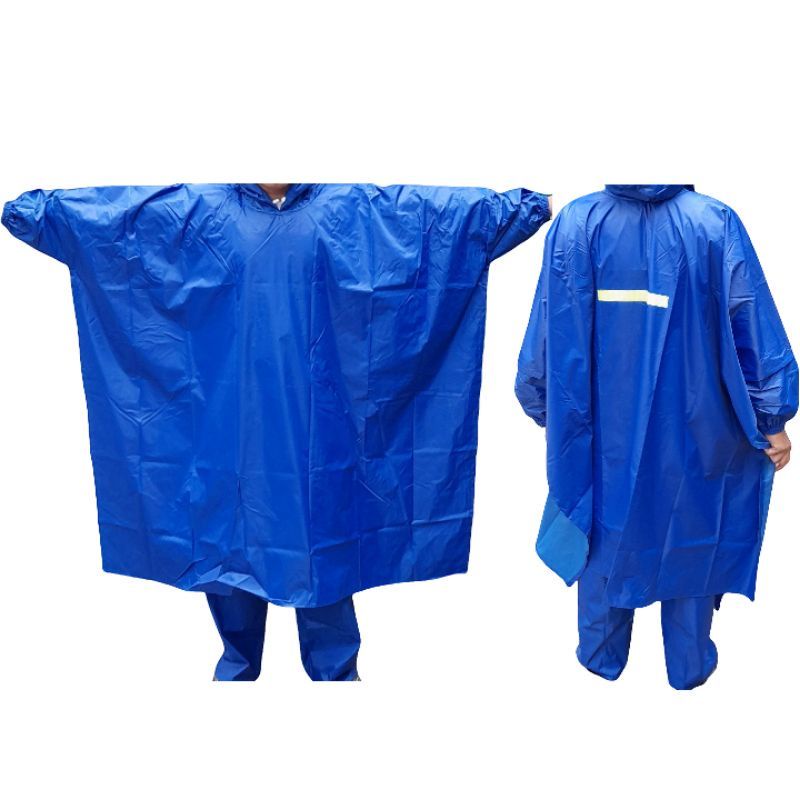 JAS HUJAN RAINCOAT PONCO/KELELAWAR BAHAN PARASUT/ BIWAY