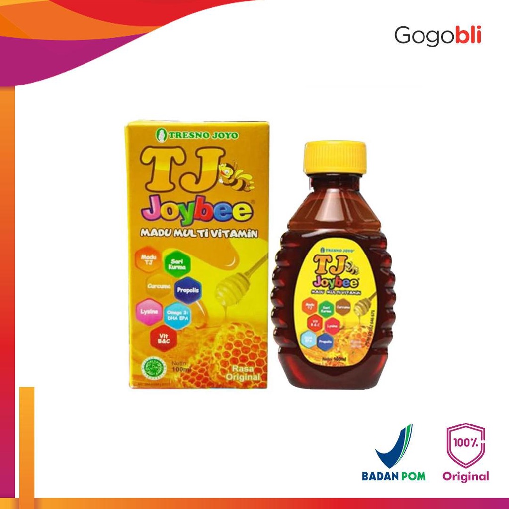 

Madu TJ Joybee Madu Multivitamin Original 100ml