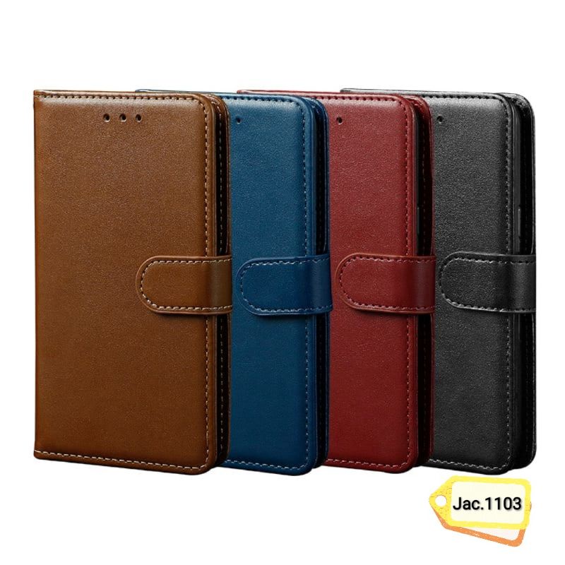 Sarung Hp Kulit / Flipshell kulit Vivo Y15S Case Dompet