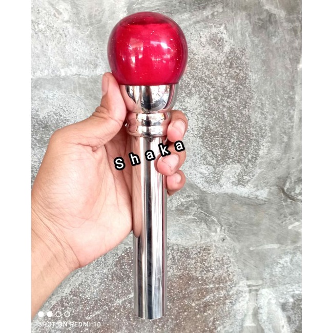 Tongkat persneling mobil truk stainless 23cm tuas gigi mobil persneling stainless variasi mobil truk