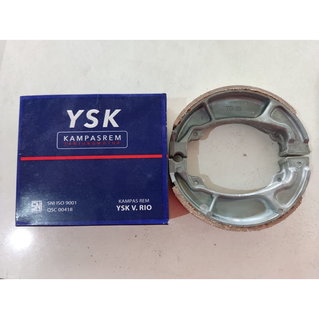 Kampas Belakang Tromol YSK Vario Beat Scoopy Mega Pro New Kampas Rem Belakang