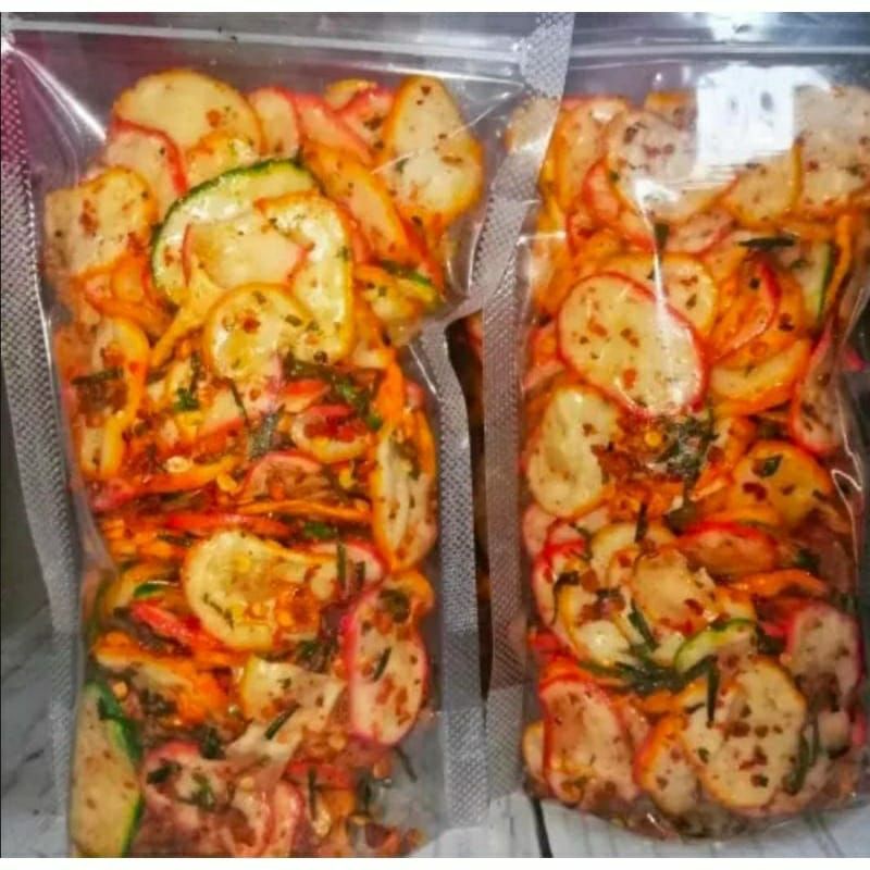 

Kerupuk Seblak Pedas Daun jeruk