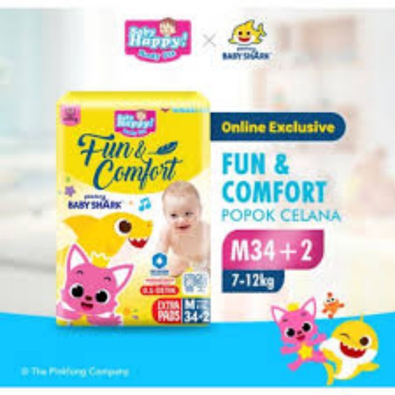 Baby Happy New M34+2 /Baby Happy Pinkfong baby shark