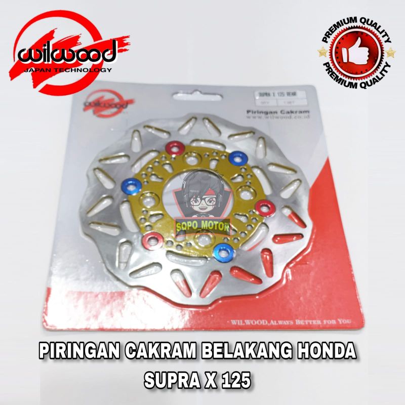 Piringan cakram supra x 125 belakang model floating wilwood