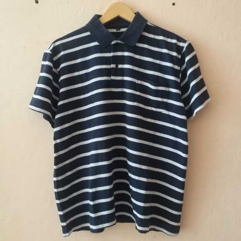 Polo Shirt Stripe Pocket