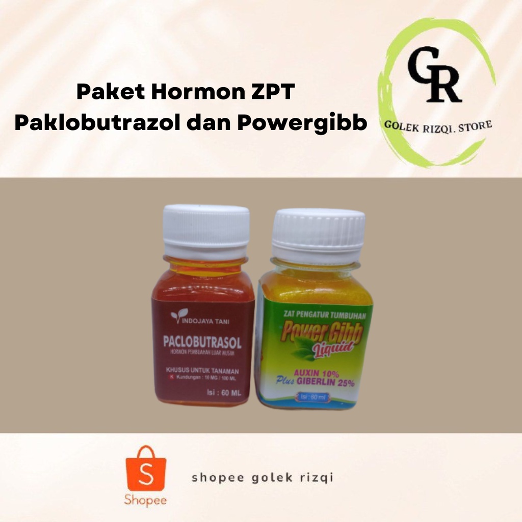 Paket Hormon ZPT  Paklobutrazol dan Powergibb
