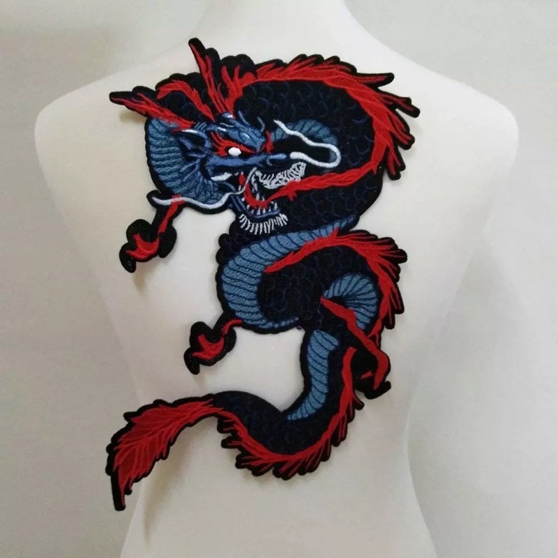 Patch Naga, Patch Iron Bordir Naga