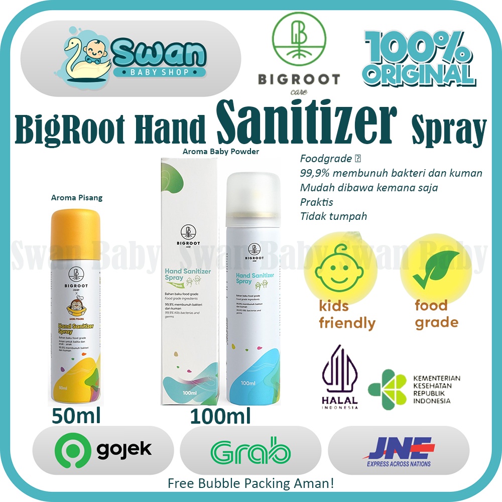 Bigroot Hand Sanitizer Spray