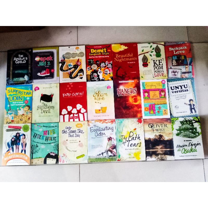 Obral Novel / Novel Remaja / Novel Romansa / Novel Fantasi / Original
