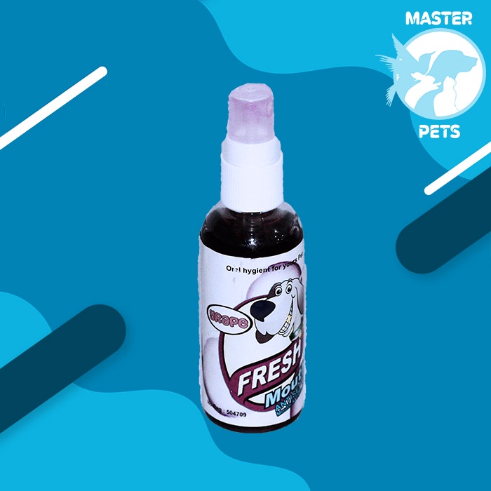 Fresh Mouth 60ml Spray Kucing dan Anjing 60 ml Penghilang Bau Mulut