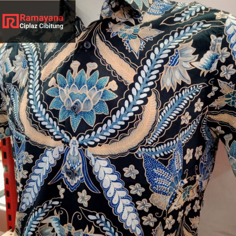 KEMEJA PRINTING PRIA LARUSSO / larusso / Ramayana Cibitung
