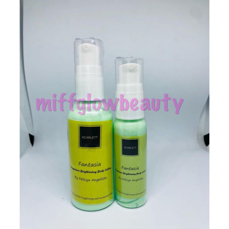 miffglow - [NEW LOVING] COD FULL SEGEL REAL PICT Scarlett mini scarlett whitening body lotion mini 30ml 60ml 100ml jolly romansa happy fantasia charming freshy lotion scarlet mini scarlett travel size scarlett mini series