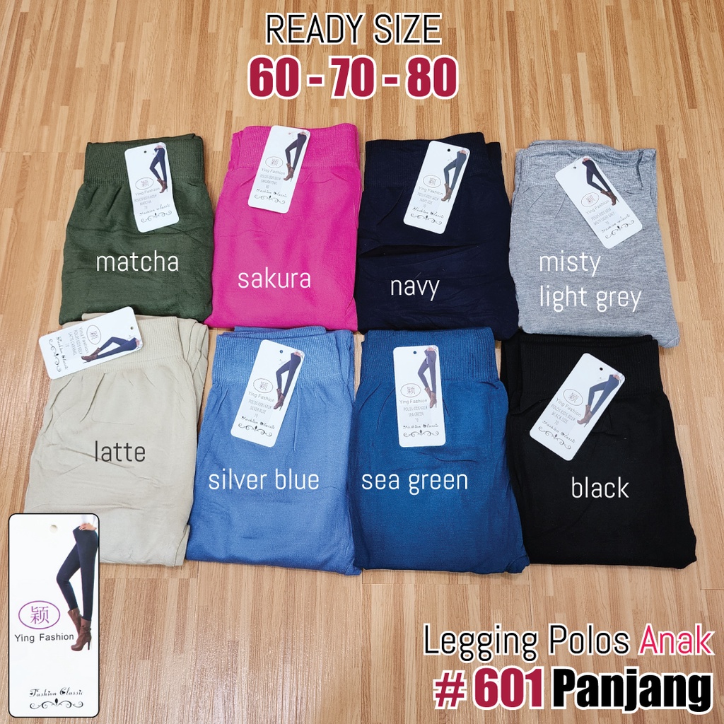 [GROSIR] Legging Polos Anak Import / legging anak panjang / ying fashion / leg 601